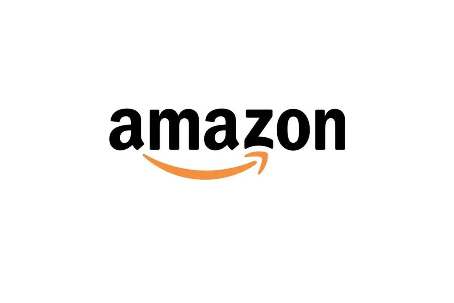 Amazon logo on a white background